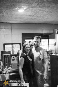 Alan and Carie, the owners of Vintage Coffee