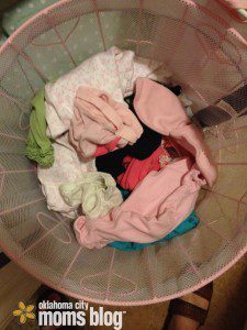 Our laundry baskets are always full!