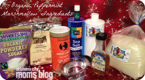 Organic Peppermint Marshmallow Ingredients