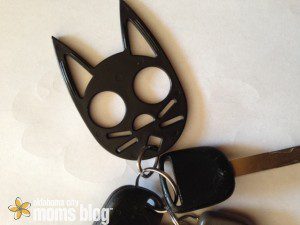 Cat Self-defense Keychain goes with me everywhere.