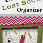 DIY Lost Sock Organizer
